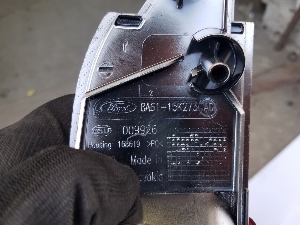 фото №7, Лампа задня w бампер ford fiesta mk7 c-max mk2