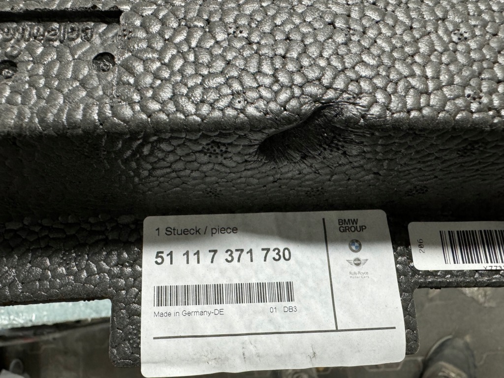 фото №3, Bmw f20 f21 абсорбер пена