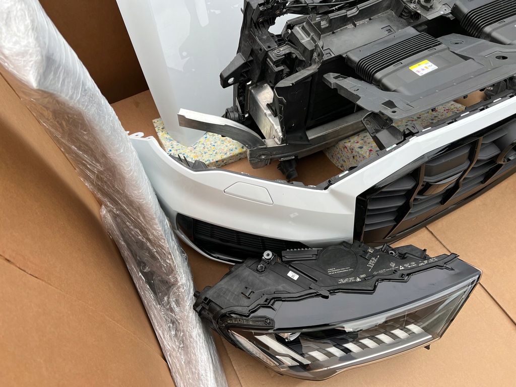 фото №15, Audi q7 4m s-line lift 2020 3,0 tdi перед kompletny laser ls9r