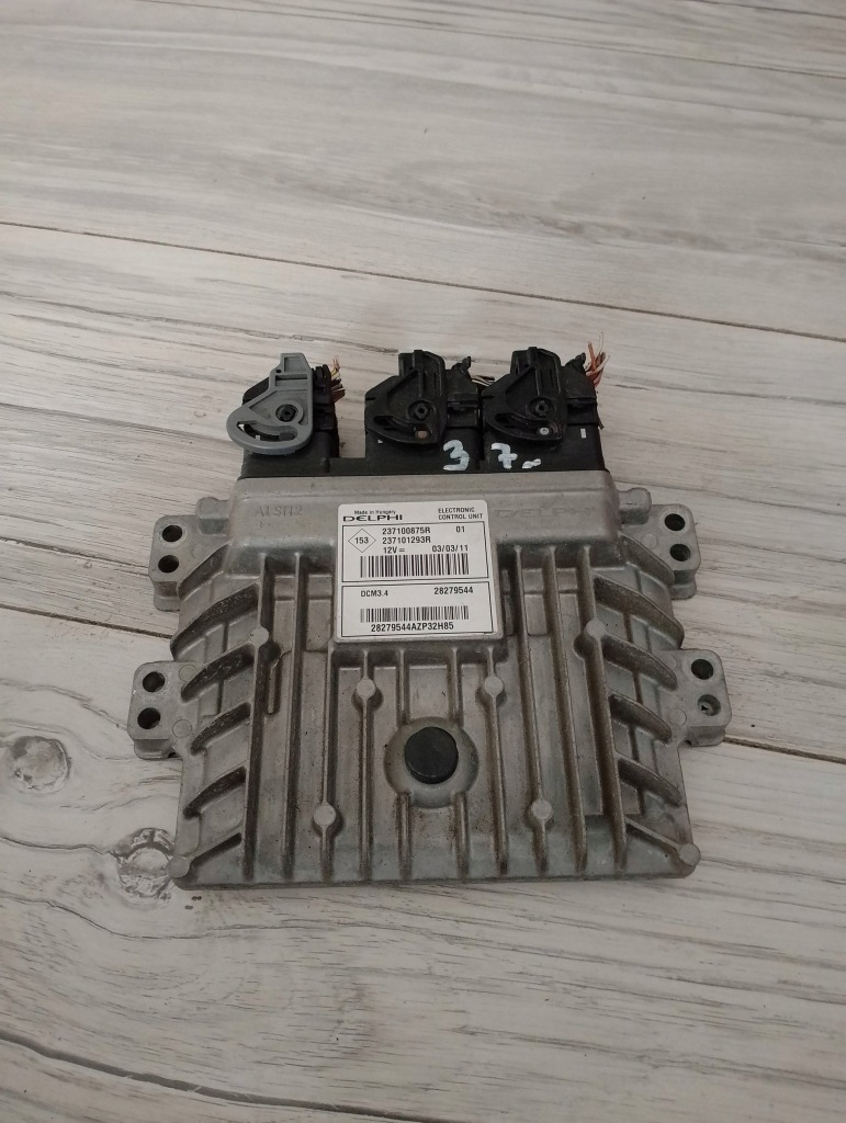 фото №1, Бортовой компьютер двигателя clio iii 1.5 dci 237100875r