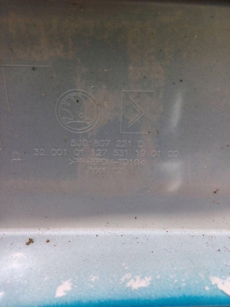 фото №9, Бампер перед передний skoda fabia ii 5j lift roomster 09- 5j0807221d