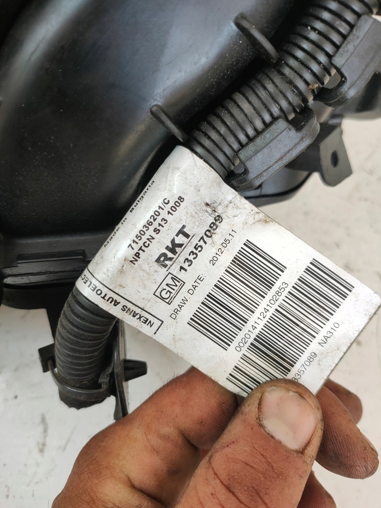 фото №5, Opel adam meriva b колектор всмоктуючий 55584975