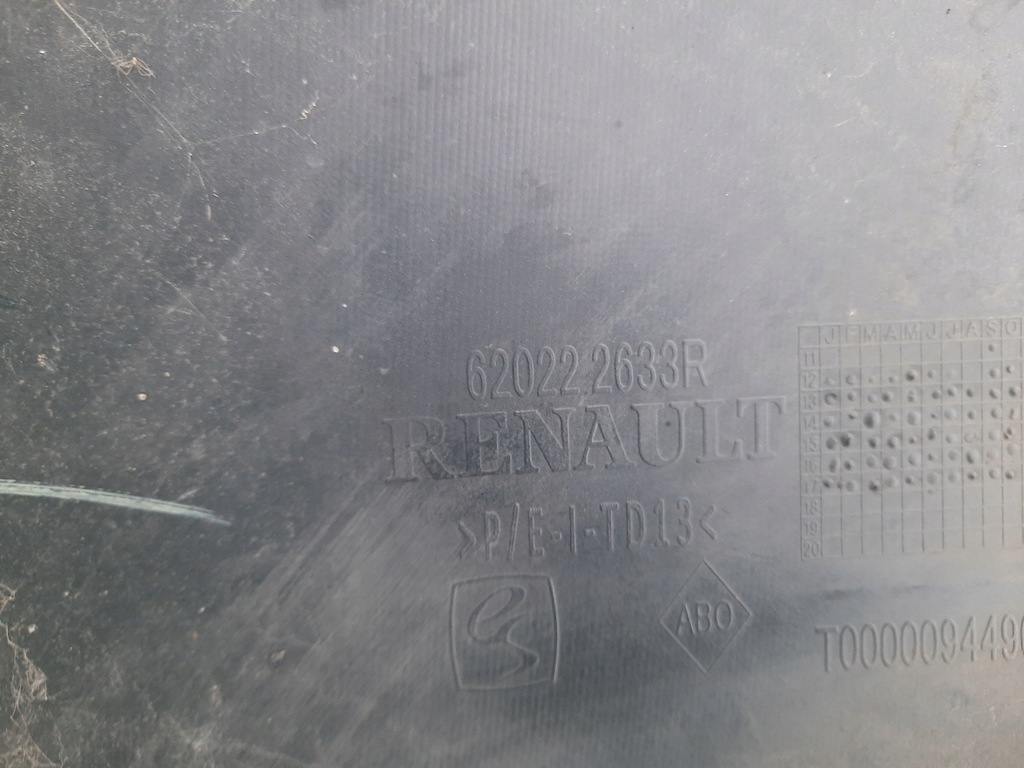 фото №9, Dacia dokker 12-17 бампер передній перед oryg!