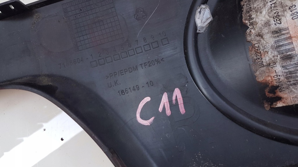 фото №5, Молдинг бампера противотуманной фары mini cooper r55 r56 r57