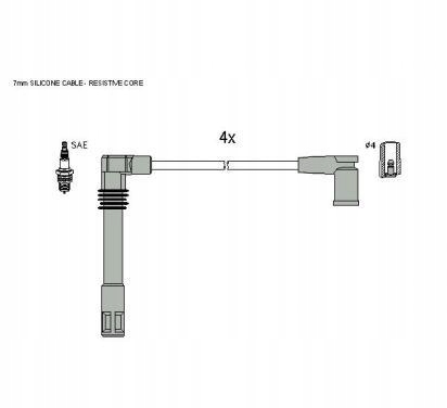 фото №1, Шланг запалювання starline zk 9932