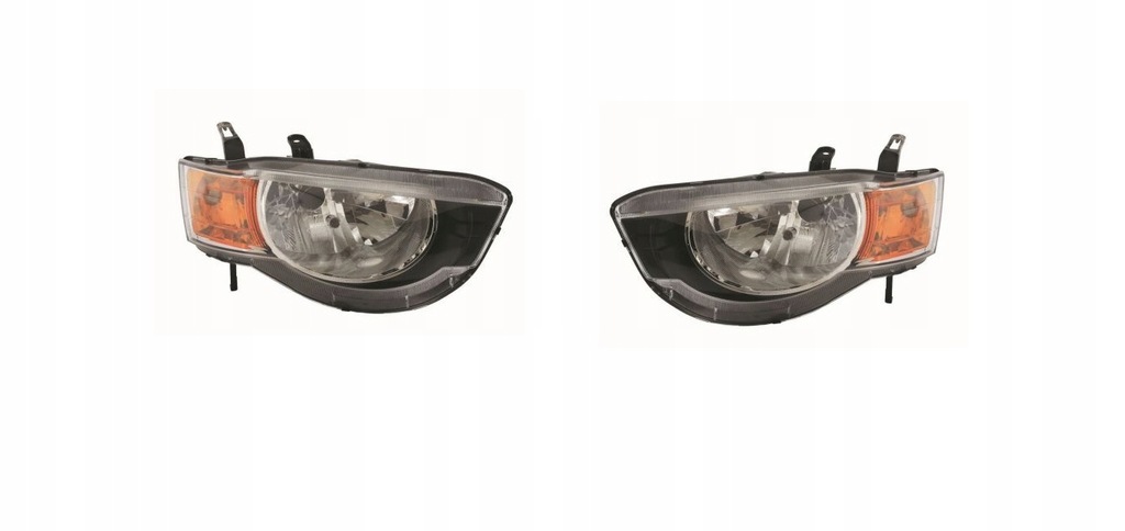 фото №1, Фары mitsubishi colt z30 2008- комплект