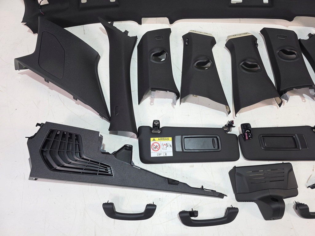 фото №11, Стеля панорама комплектна сонцезахисний козирок стійки bmw x5 g05 lci m-pakiet