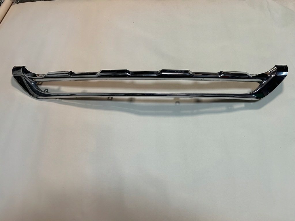 фото №1, Молдинг спойлер хром бампера перед mercedes glk lift