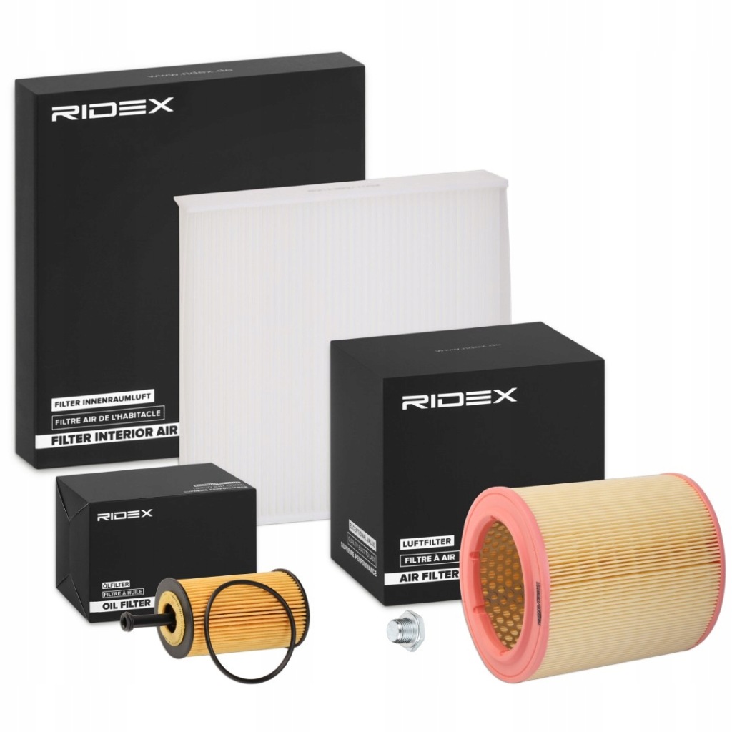 фото №1, Набор фильтров ridex 4055f21823 pasuje do peugeot partner combispace 5f