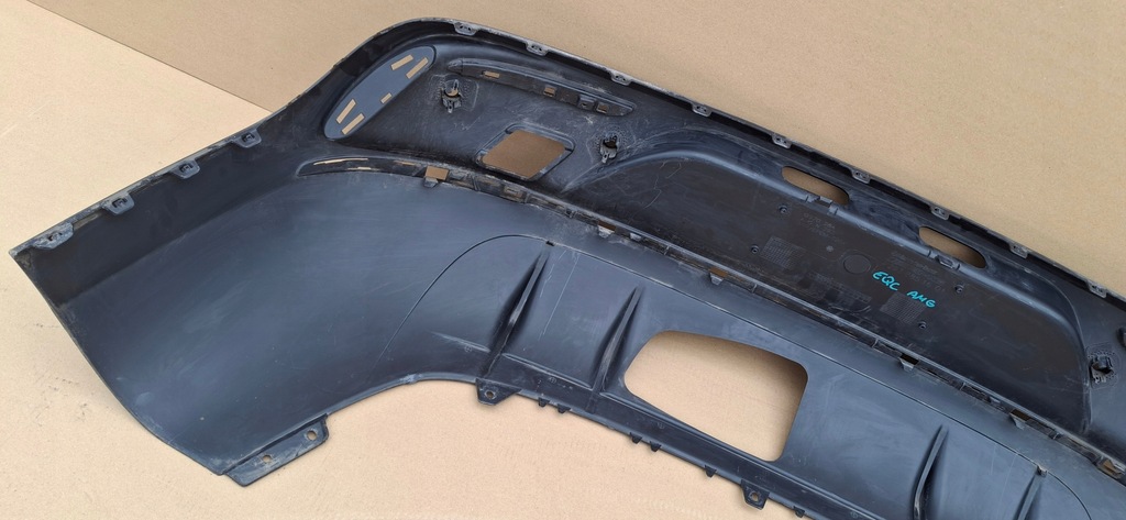 фото №8, Mercedes eqc w293 amg накладка бампера задня дифузор a2938851601