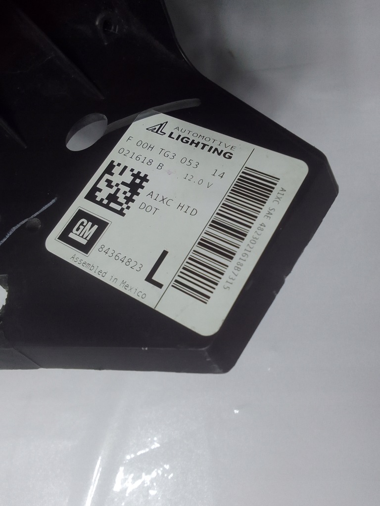 Chevrolet camaro 16- лампа левый перед ксенон америка Оригинал