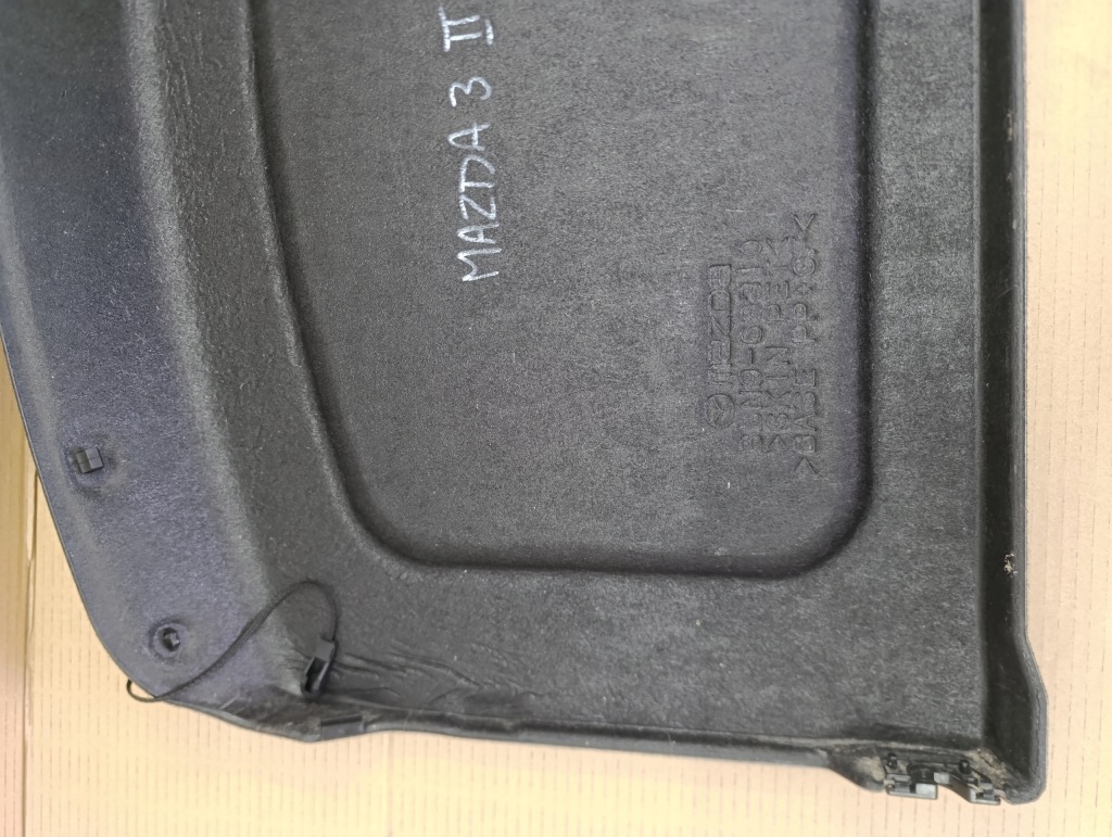 Полка багажника mazda 3 2 bl bbn9-68310 с Разборки