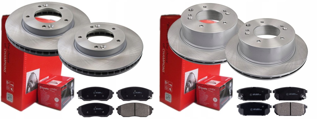 фото №1, Гальмівні диски гальмівні колодки p+t brembo kia sorento i