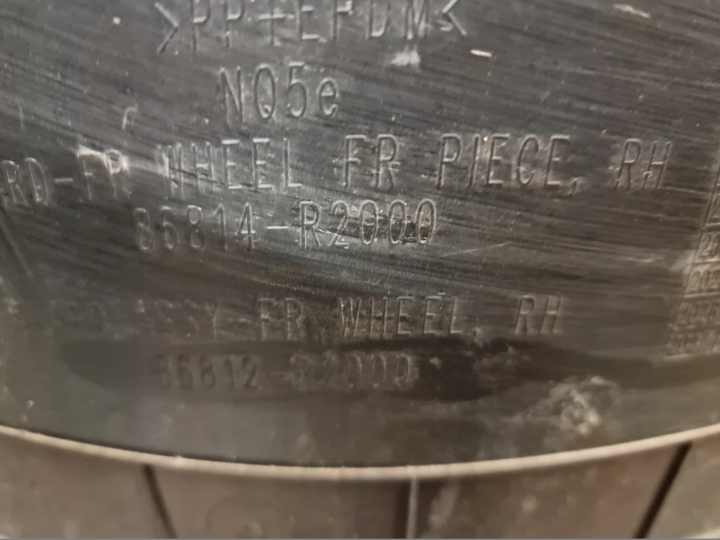 фото №4, Подкрылок передние правое kia sportage 5 v 86814-r2000