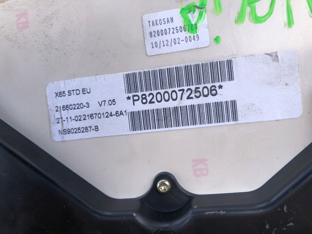 фото №3, Счетчик приборы renault thalia 1.5 dci 2003-2008