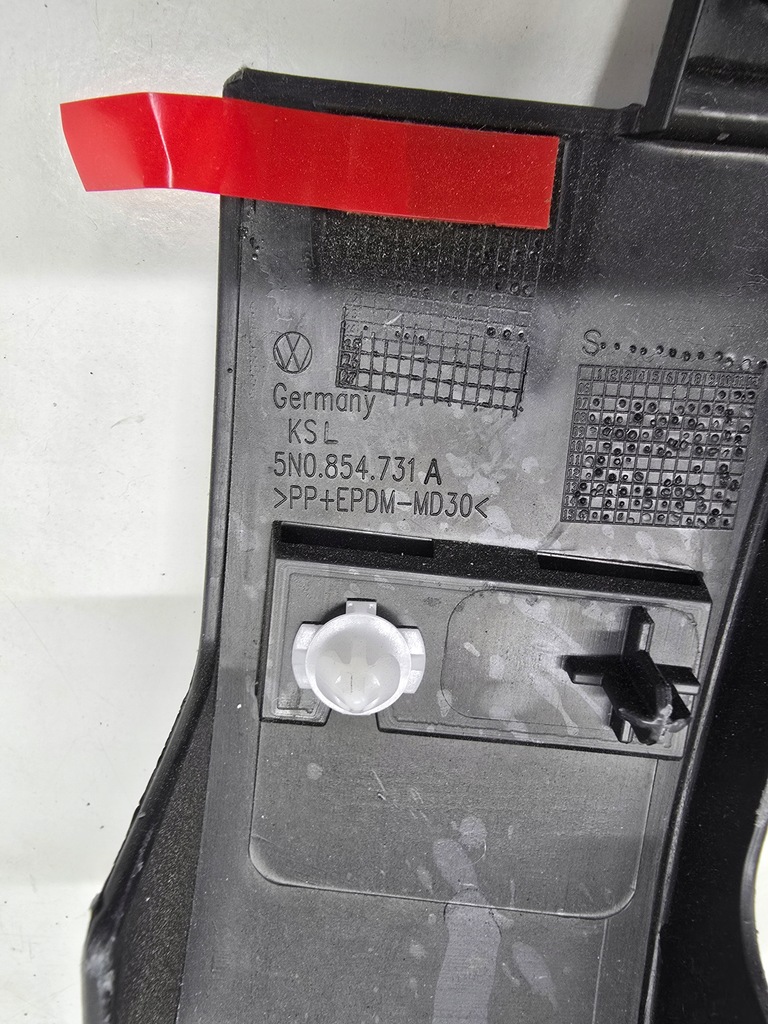 фото №5, Vw tiguan молдинг na крыло левый перед 5n0854731a