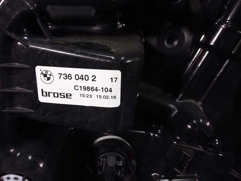 фото №5, Bmw 7 g11 g12 подъемник стекло перед правый 7360402