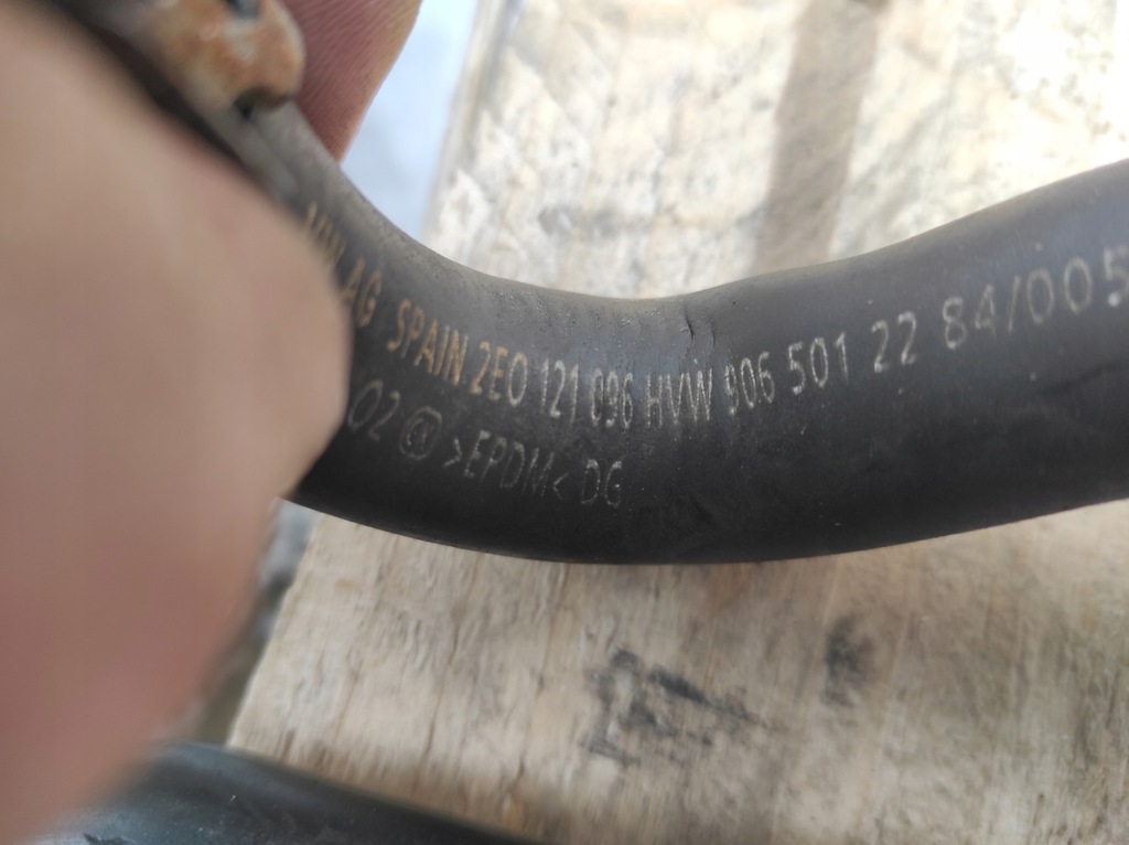 фото №5, Wąż шланг wody vw crafter 2.0 tdi 2e0121096h