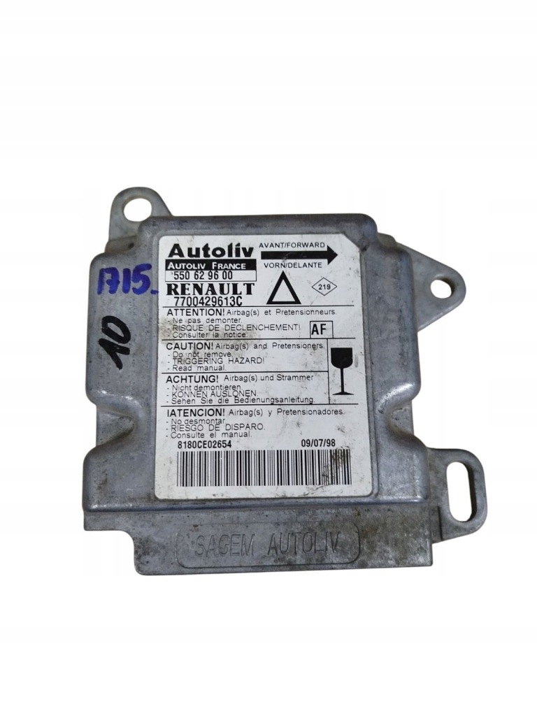 Купить Renault laguna 1 hb 5d модуль датчик подушка безопасности 7700429613c