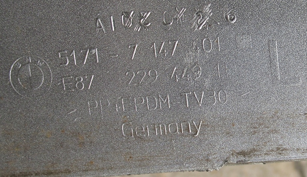 фото №5, Bmw e87 - молдинг поріг ліва 7147401