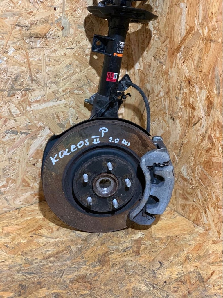 фото №3, Поворотный кулак амортизационная стойка правая koleos ii 17- 2.0 dci