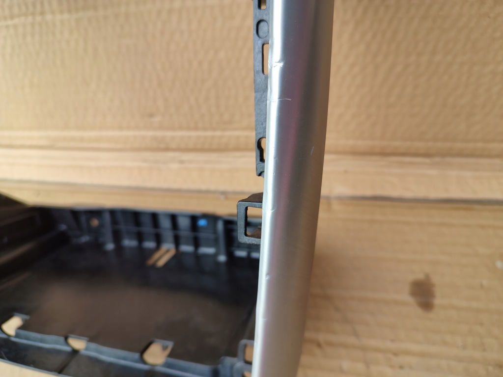 фото №7, Рамка середня панель радіо mercedes w169 lift алюміній шліфований