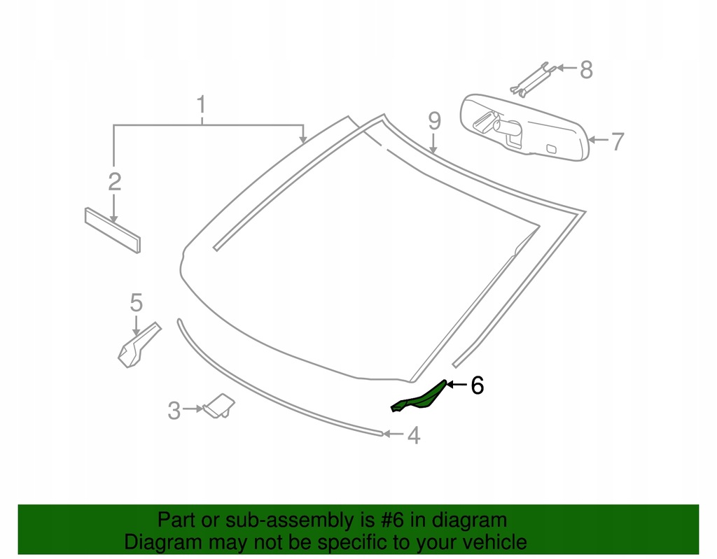 фото №6, Кришка передня fender панель передка боковий прокладка toyota highlander 2008 2013