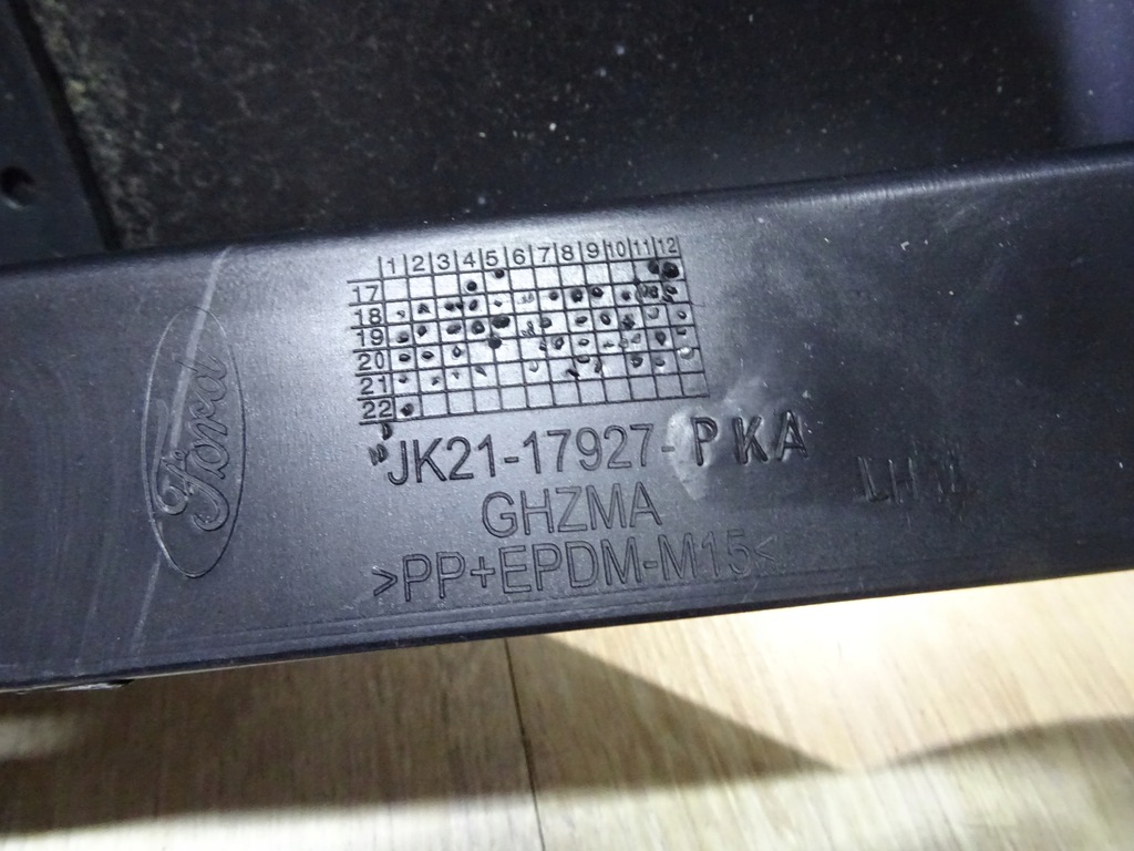 фото №11, Бампер левый задняя pdc transit custom jk21-17927-pka