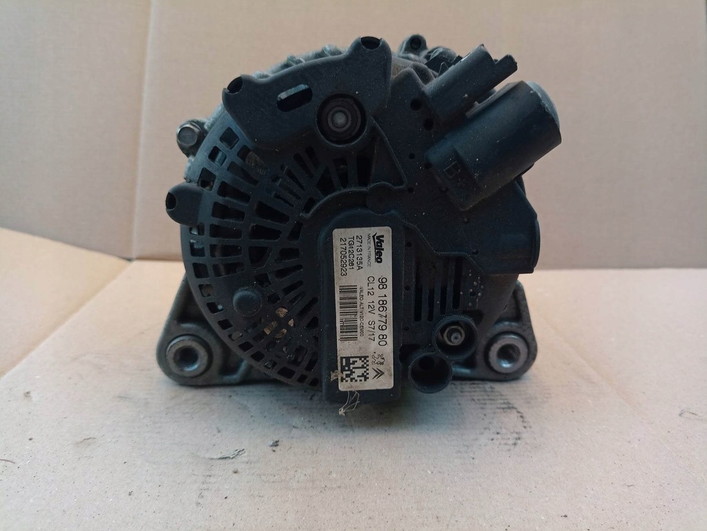 фото №1, Alterernator citroen c3 iii 1,2thp 9818677980