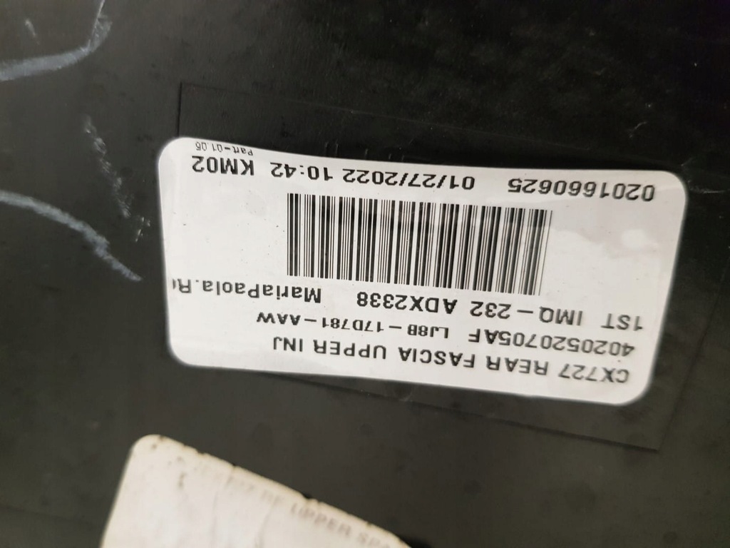 фото №11, Бампер задній задня ford mustang mach-e lj8b-17d781-a