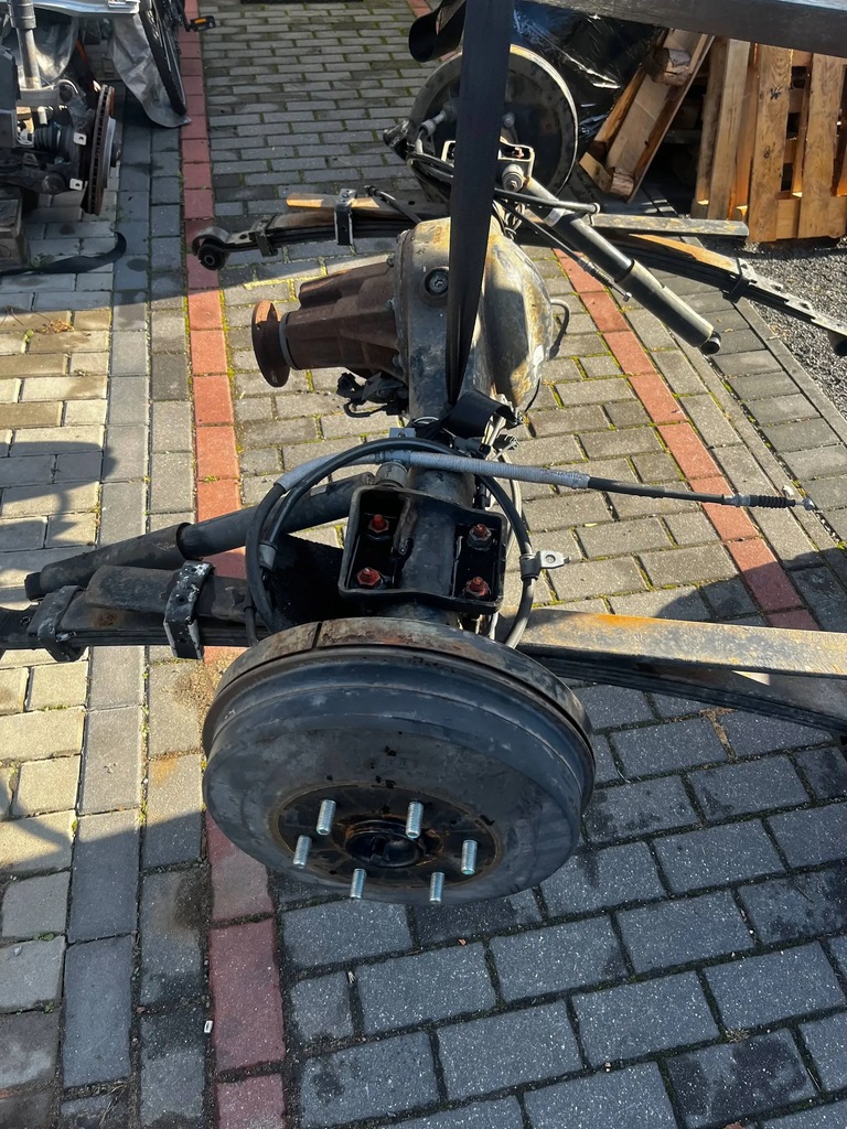 фото №1, Fullback l200 мост задний дифференциал рессоры 2015- 2.4