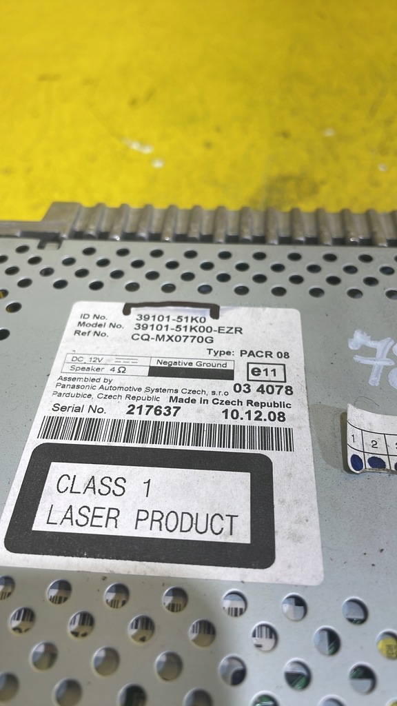 фото №3, Opel agila b - радио - 3910151ko