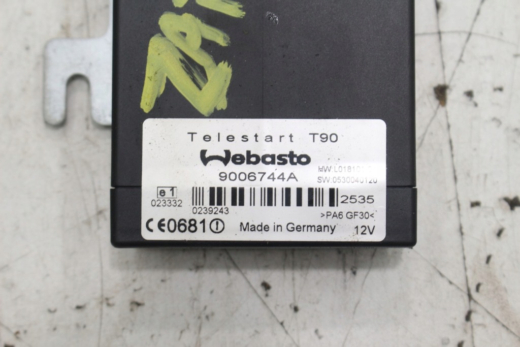 фото №5, Opel zafira b 1.9 cdti 8v блок управления webasto 9006744a