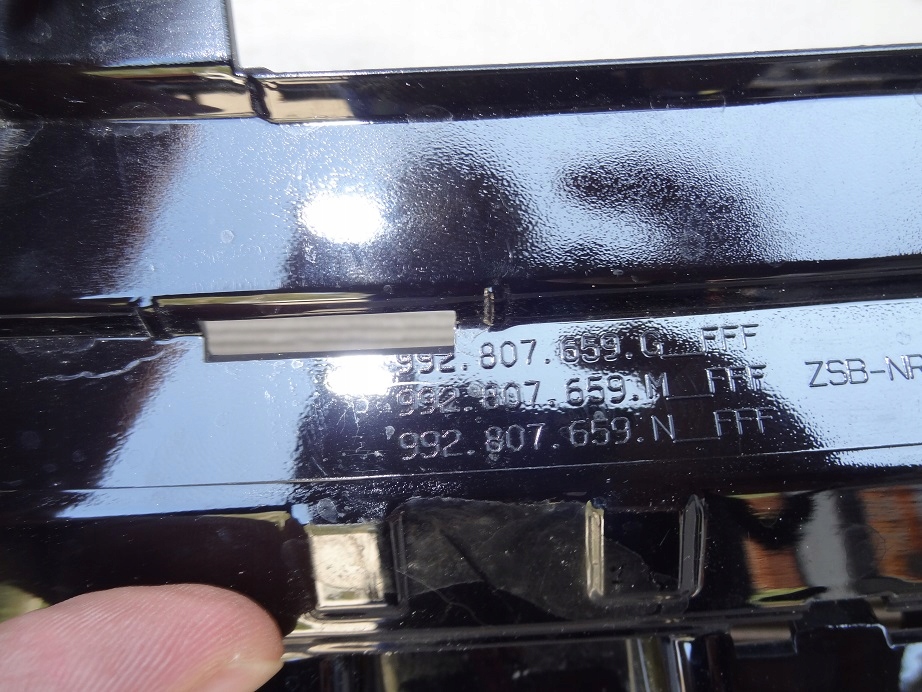 фото №6, Молдинг задня емблема logo 992807659g 992807659m 992807659n porsche 911 992