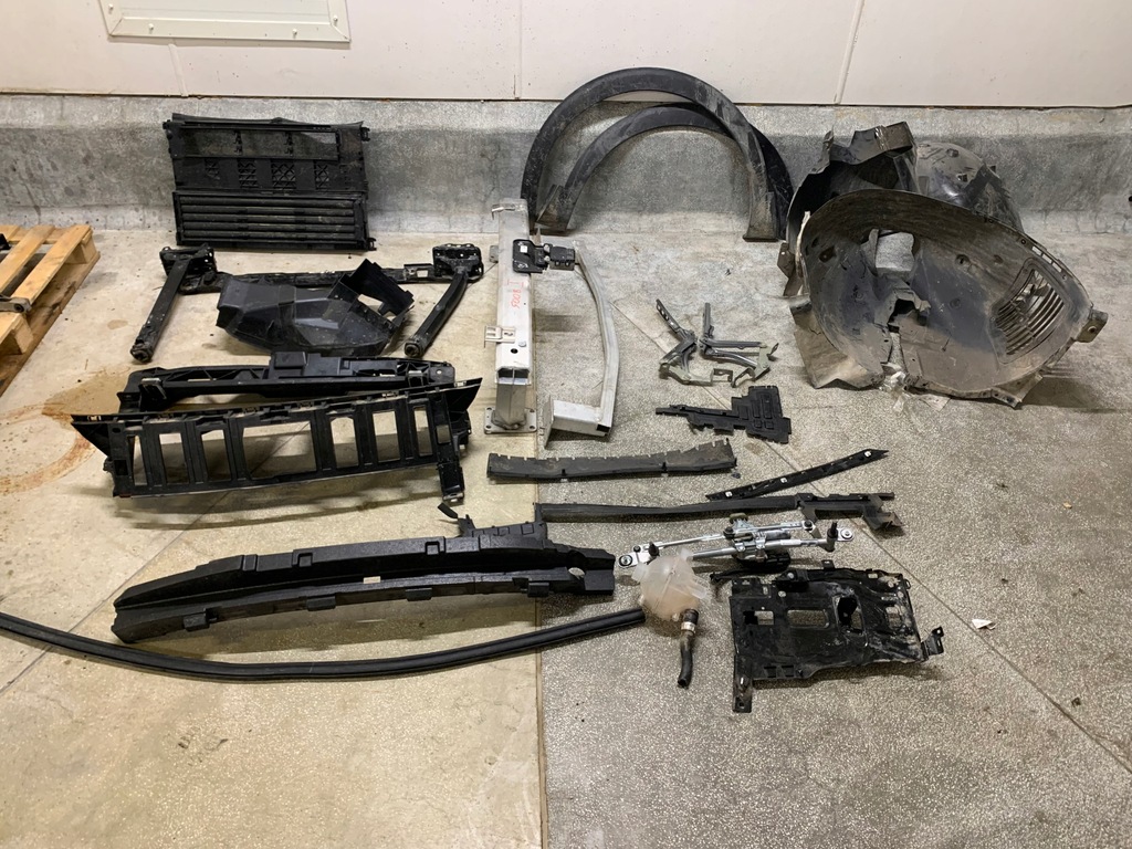 фото №11, Капот бампер камера kompletny перед peugeot 5008 ii lift