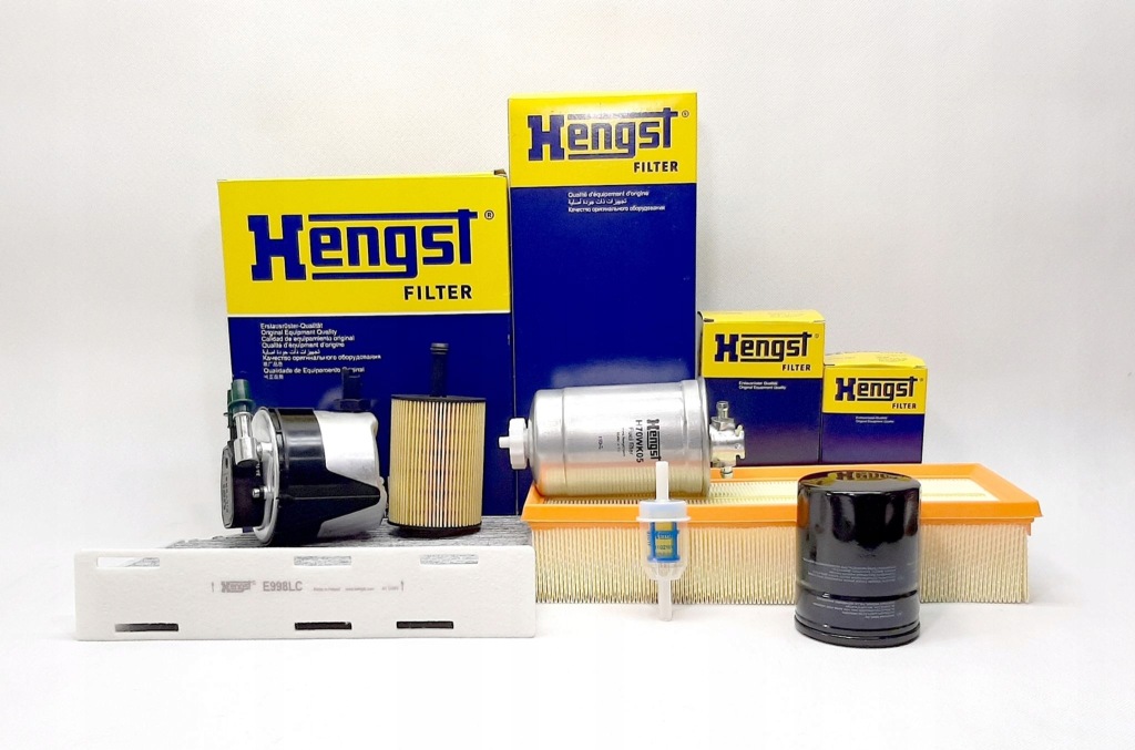 фото №2, Фільтр пального renault master iv 2.3dci e446kp d318 hengst фільтр e446kp