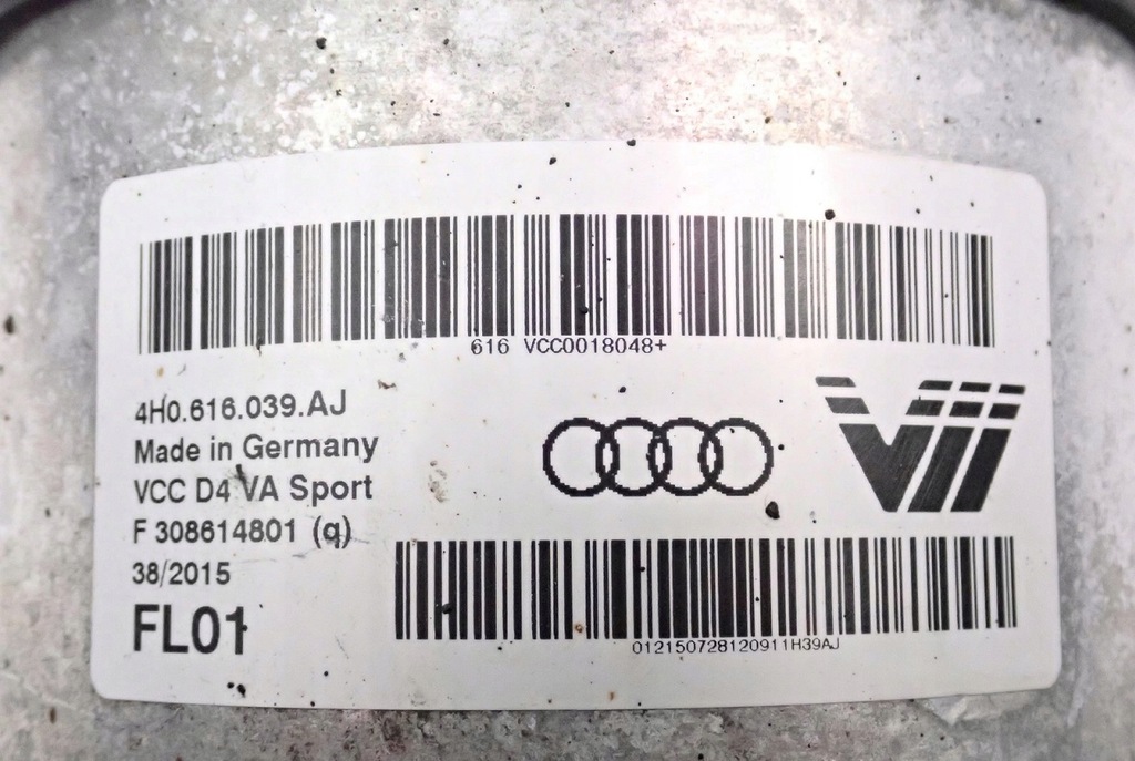 фото №8, Амортизатор перед audi s8 a8 d4 2ma 4h0616039aj