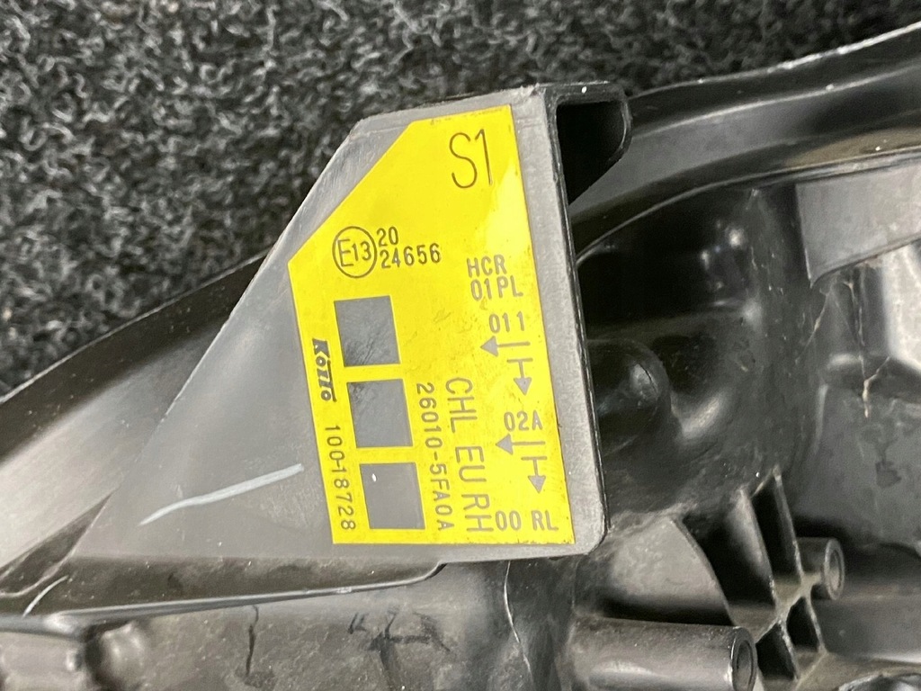 фото №11, Nissan micra v 5 k14 лампа правая перед передняя 26010-5fa0a