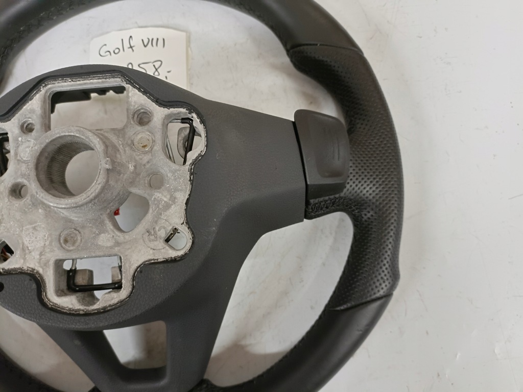 фото №11, Volkswagen golf viii повітропровід шкіряний пелюстки перемикання 5h0959542c