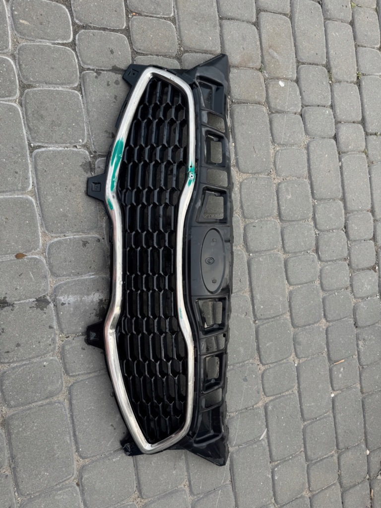 фото №2, Решётка радиатора решётка радиатора бампера перед хром kia ceed 2 ii