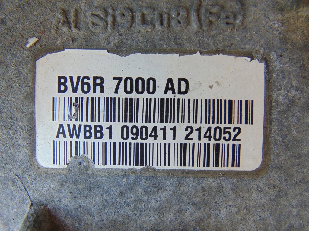 фото №13, Коробка передач передач автоматична коробка передач powershift ford c-max mk2 2.0 tdci bv6r-7000-ad