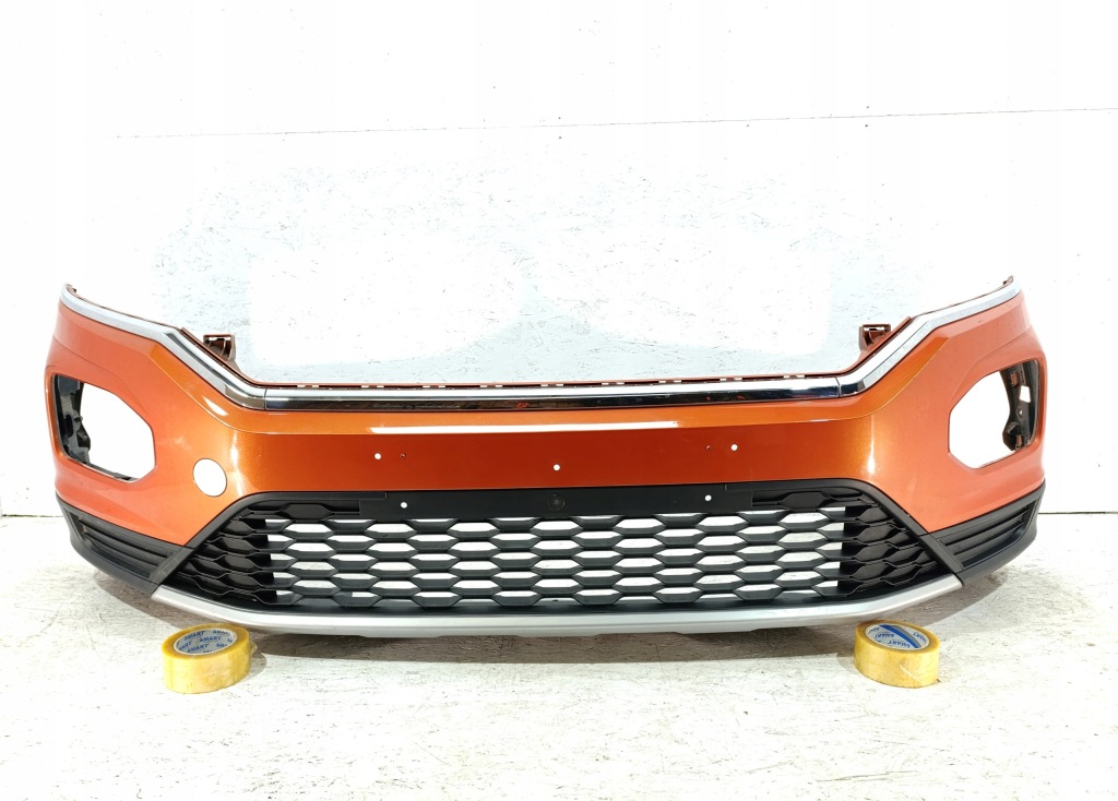 фото №1, Volkswagen vw t-roc t roc 2ga 17- бампер перед передній om super стан хром