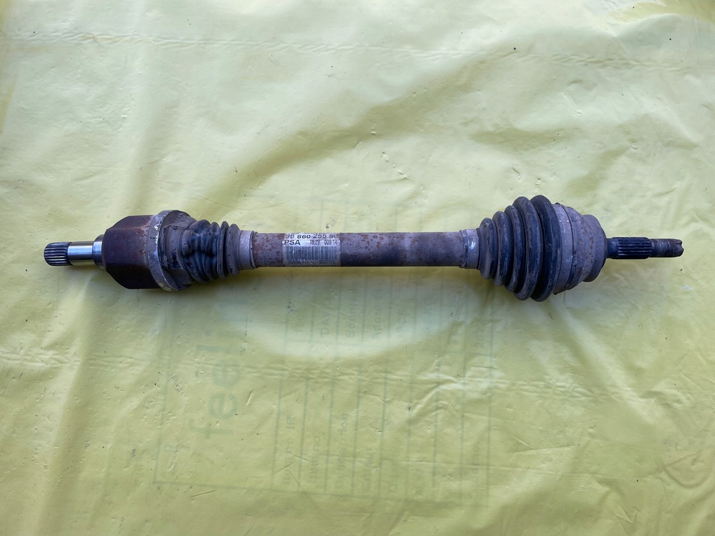 фото №1, Peugeot 208 приводной вал левая 1.6 ehdi 9686025580