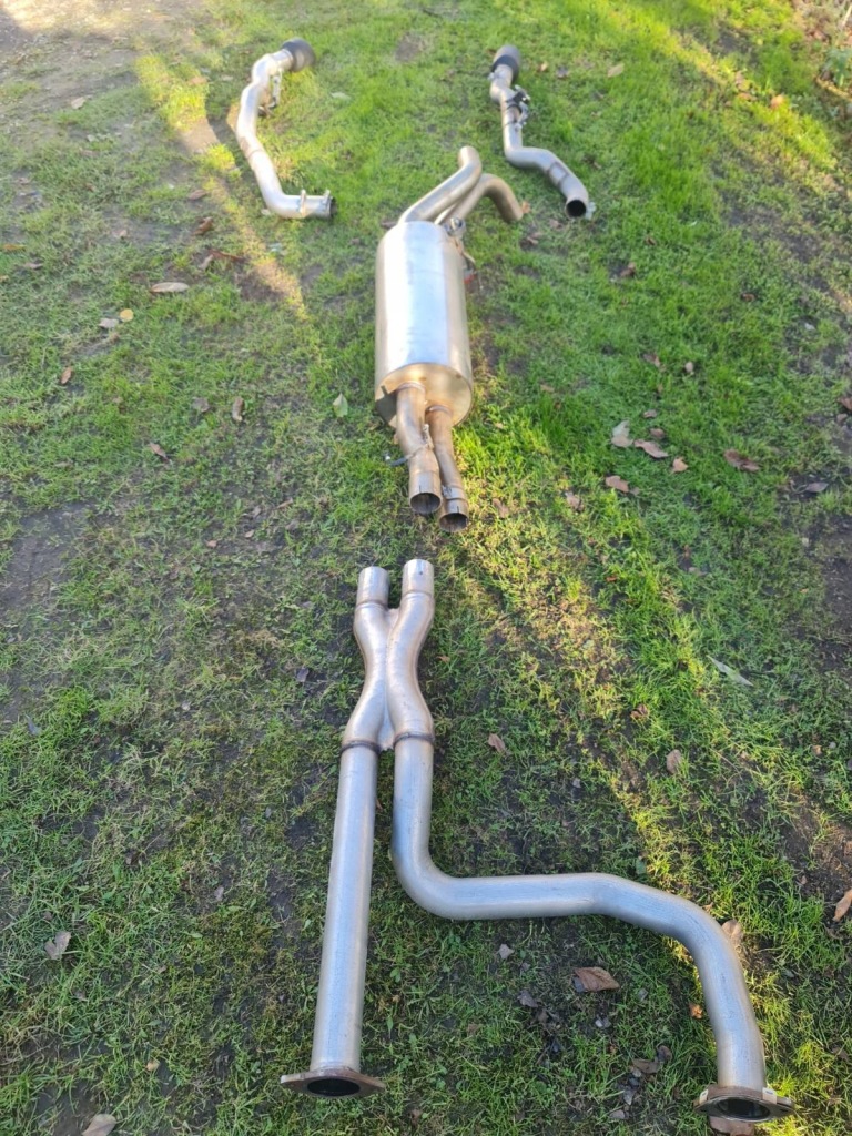 2023-2024 ram trx 1500 выхлоп гаситель комплект оригинальный Недорого