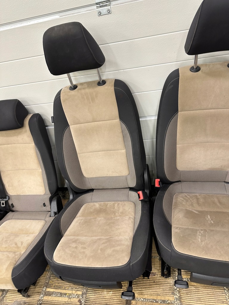 фото №7, Сиденья обшивки vw tiguan 5n i алькантара комплект