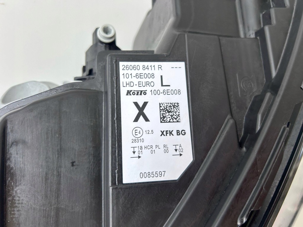 фото №7, Renault kangoo iv лампа ліва перед 260608411r оригінал