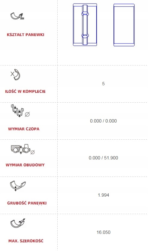 Вкладыши главные renault captur megane 1.2 1.4 tce Доставка