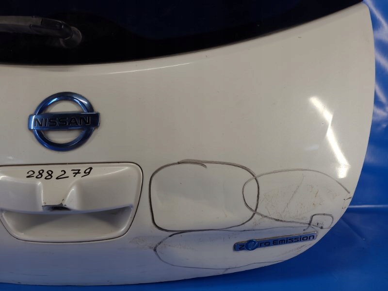фото №10, Кришка багажника задня кришка багажника nissan leaf 10-17 к010м-3hamb