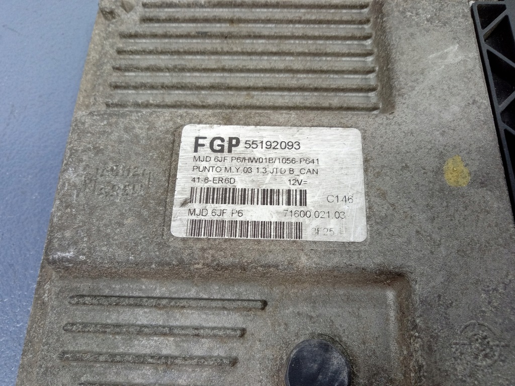фото №11, Fiat punto ii 1.3 jtd набор стартовый 55192093