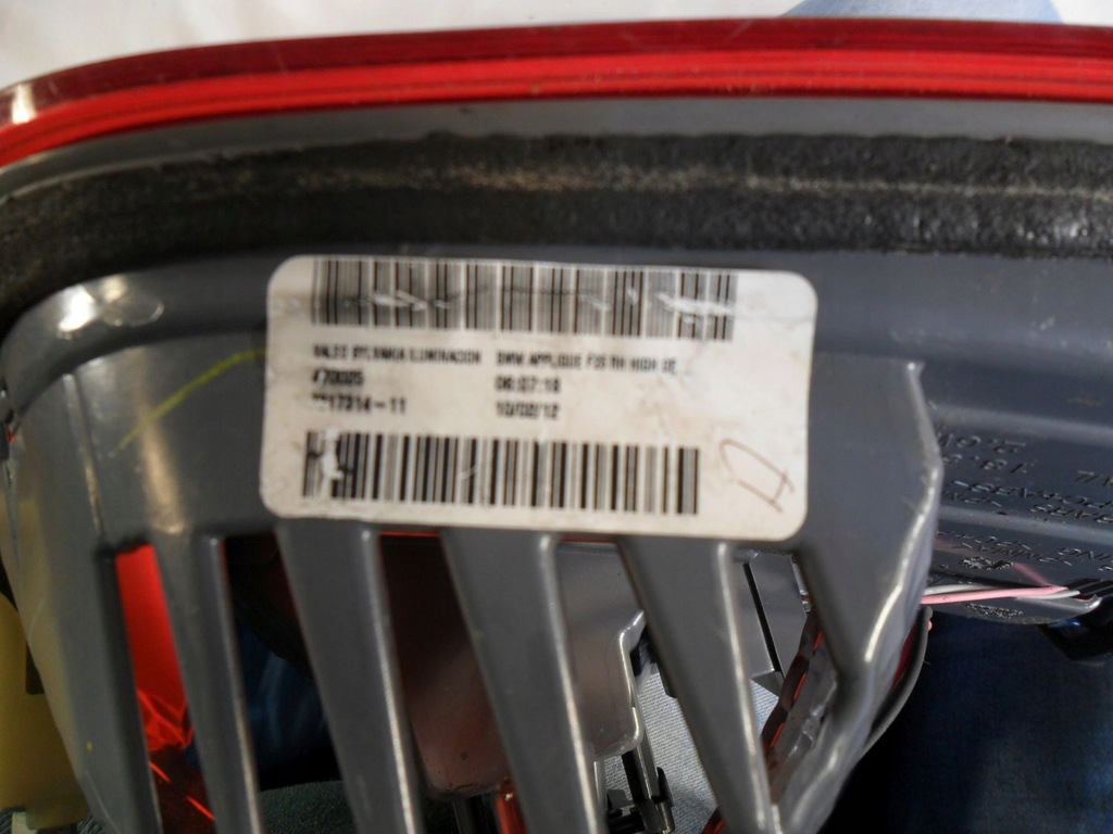 фото №8, Bmw x3 f25 лампа фара задняя задняя правая правый